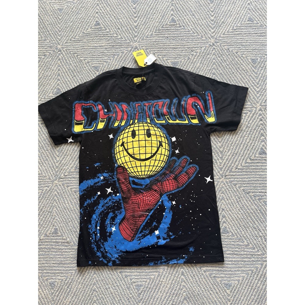 Chinatown Market‎ Smiley Originals Graphic T-Shirt - Black - NWT - Medium